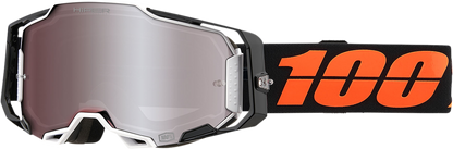 100% Armega Goggle - Blacktail - HiPER Silver Mirror Lens 50003-00002