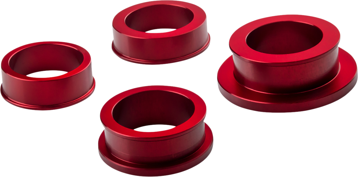 DRIVEN RACING Wheel Spacer - Captive - Red - Kawasaki DCWS-022