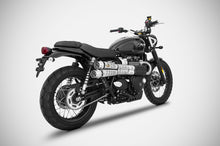 ZARD SIX DAYS Slip-on Exhaust for Triumph Street Scrambler