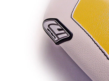 LUIMOTO (Anniversary Edition) Rider Seat Covers for the YAMAHA YZF-R6 (06-07)