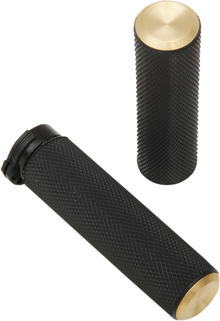 ARLEN NESS Knurled Grips - Cable - Brass 07-332