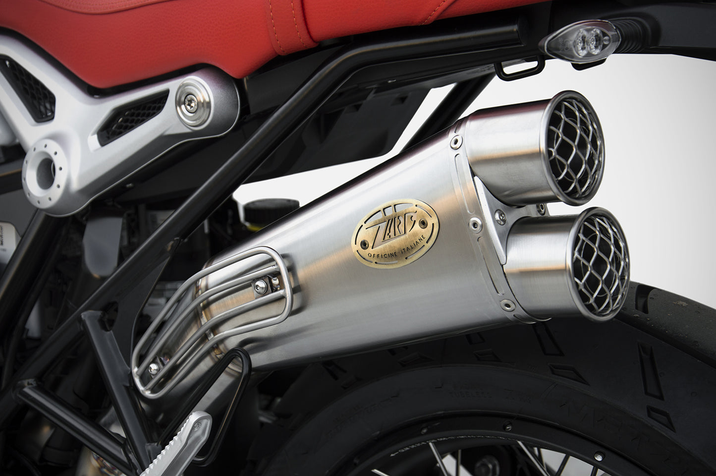 ZARD Stainless LIMITED EDITION High Mount Slip-on Exhaust for the BMW R NineT / Pure / Urban GS (2021+)