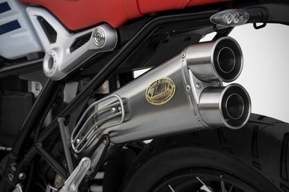 ZARD Stainless LIMITED EDITION High Mount Slip-on Exhaust for the BMW R NineT / Pure / Urban GS (2021+)