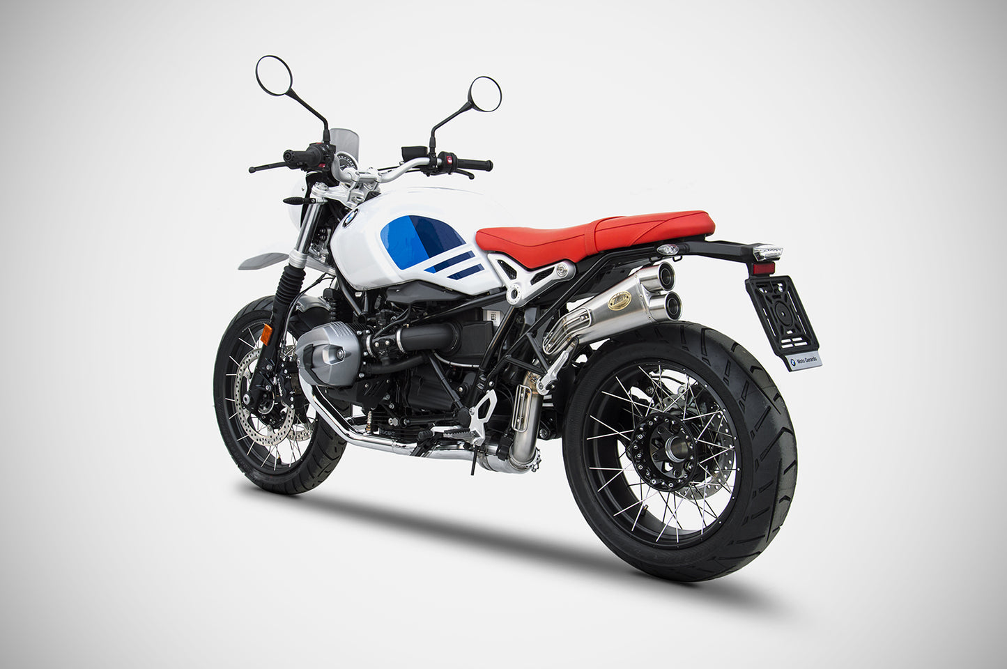 ZARD Stainless LIMITED EDITION High Mount Slip-on Exhaust for the BMW R NineT / Pure / Urban GS (2021+)