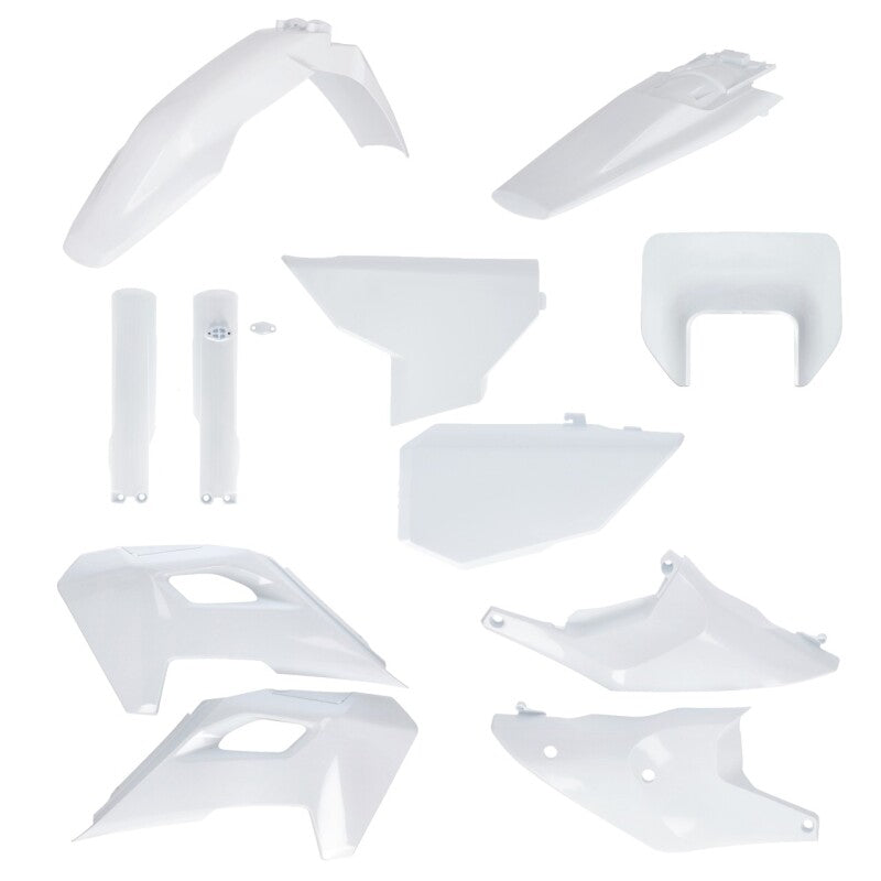 Acerbis 24+ Husqvarna 250-501 FE/ TE Full Plastic Kit - 20 White