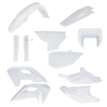 Acerbis 24+ Husqvarna 250-501 FE/ TE Full Plastic Kit - 20 White