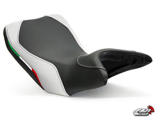 LUIMOTO (Team Italia) Rider Seat Cover for the DUCATI MULTISTRADA 1200 (12-14)
