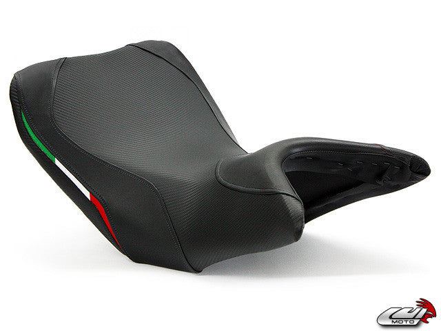 LUIMOTO (Team Italia) Rider Seat Cover for the DUCATI MULTISTRADA 1200 (12-14)