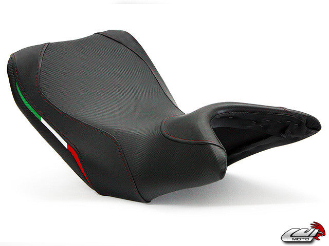LUIMOTO (Team Italia) Rider Seat Cover for the DUCATI MULTISTRADA 1200 (12-14)