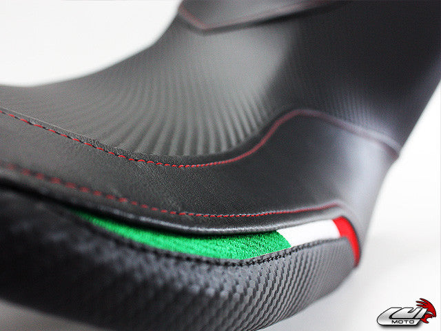 LUIMOTO (Team Italia) Rider Seat Cover for the DUCATI MULTISTRADA 1200 (12-14)