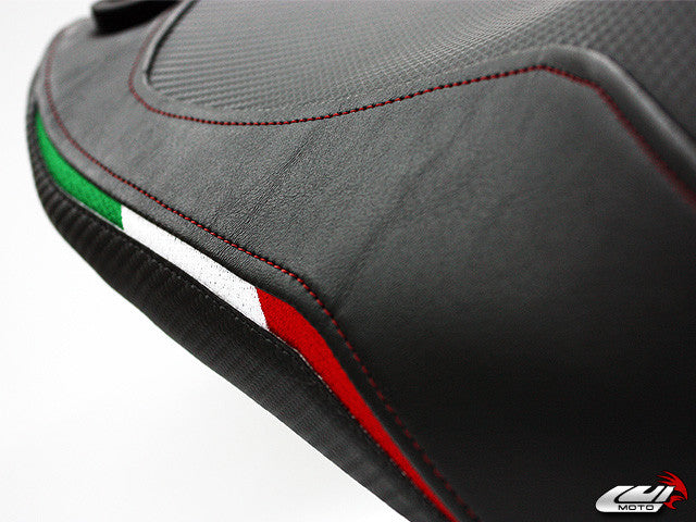 LUIMOTO (Team Italia) Rider Seat Cover for the DUCATI MULTISTRADA 1200 (12-14)