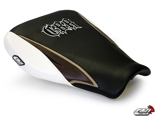 LUIMOTO (Tribal Blade) Rider Seat Covers for the HONDA CBR600RR (2007+)