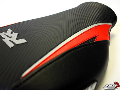 LUIMOTO (Tribal Blade) Rider Seat Covers for the HONDA CBR600RR (2007+)