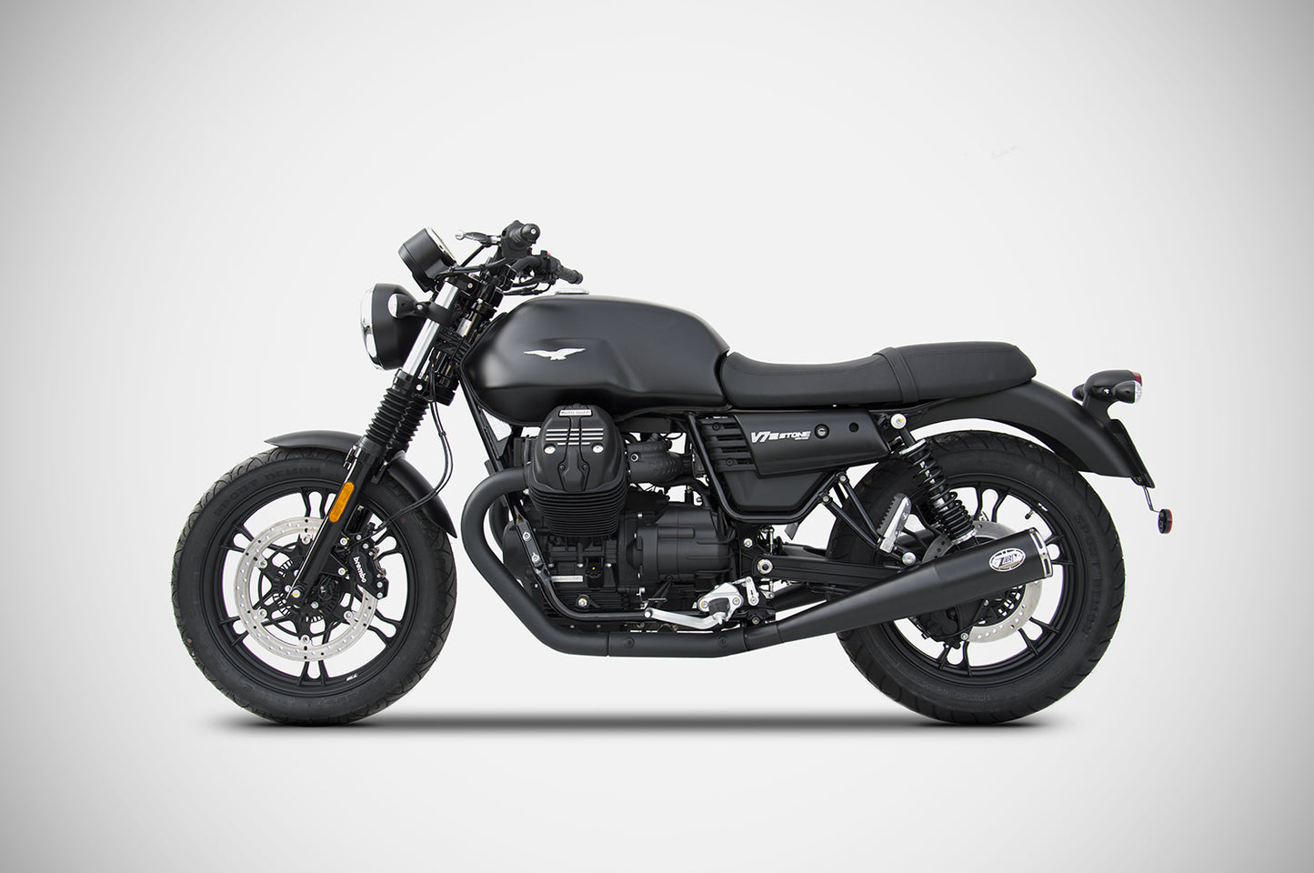 ZARD Dual ZUMA Slip-ons for Moto Guzzi V7 III (ALL)