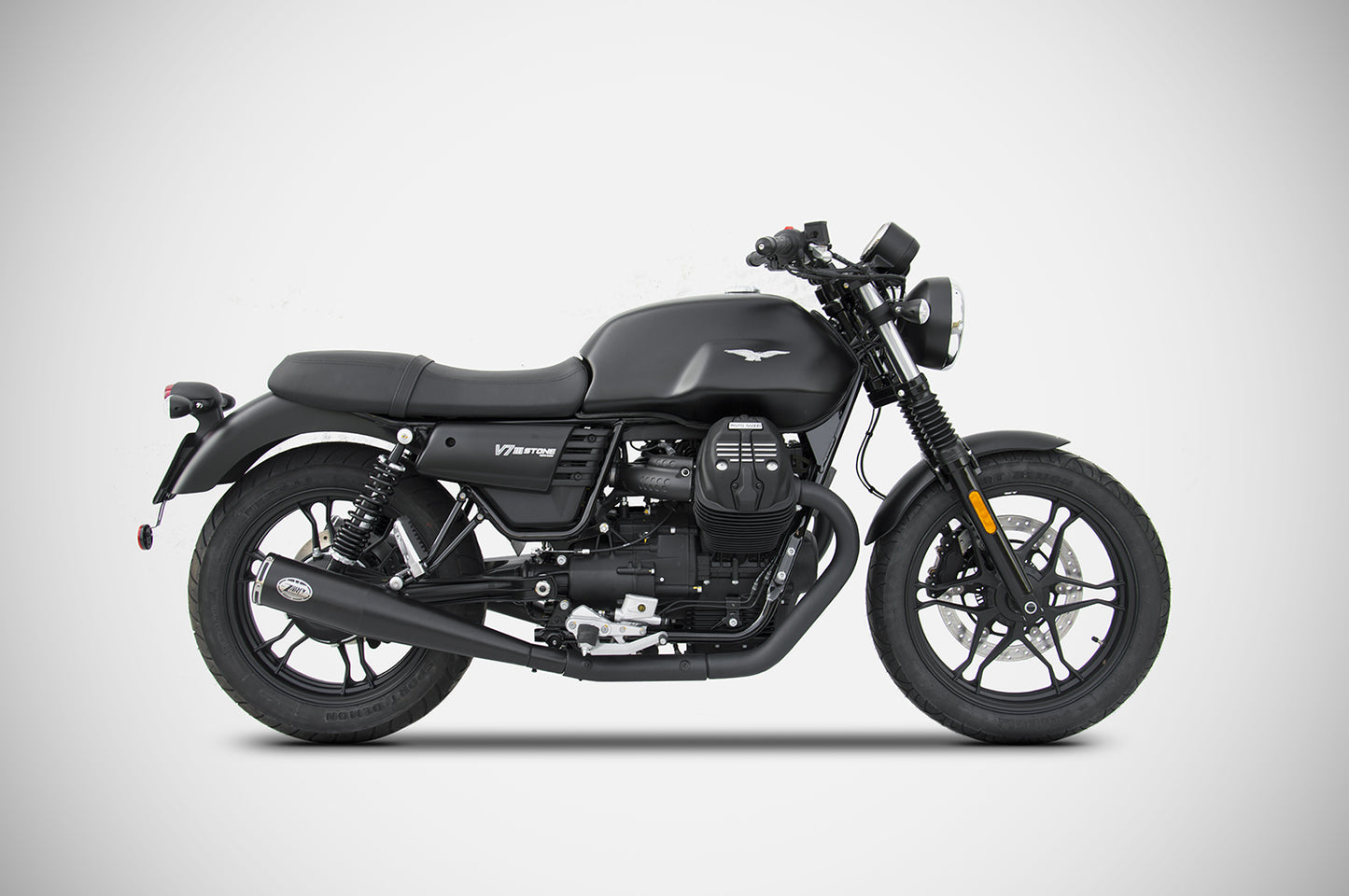 ZARD Dual ZUMA Slip-ons for Moto Guzzi V7 III (ALL)
