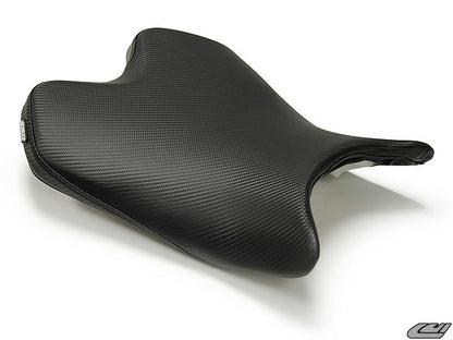 LUIMOTO (Baseline) Rider Seat Covers for the YAMAHA YZF-R6 (08-16)