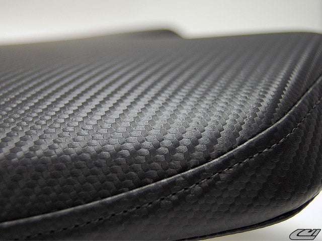 LUIMOTO (Baseline) Rider Seat Covers for the YAMAHA YZF-R6 (08-16)