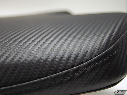 LUIMOTO (Baseline) Rider Seat Covers for the YAMAHA YZF-R6 (08-16)