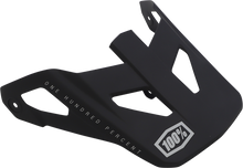 100% Youth Status Visor - Black 89039-00001