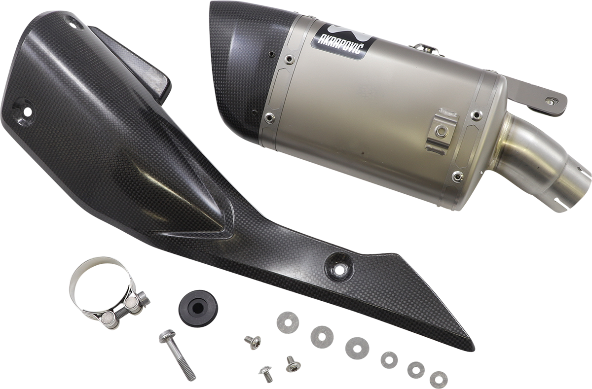 AKRAPOVIC Slip-On Muffler - Katana S-S10SO15-HAPT/1