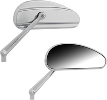 ARLEN NESS Mirrors - Downdraft - Side View - Elongated - Chrome 510-027