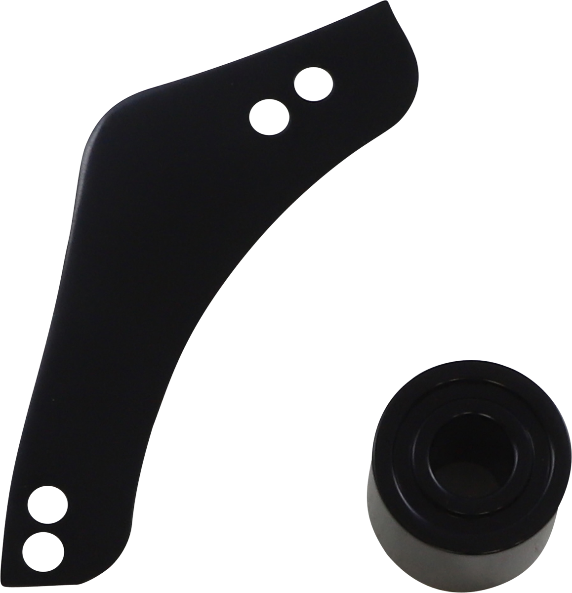 ARLEN NESS Replacement Breather Bolt Cover Plate - Inverted/Method/Clear Tear/Sidekick - Right - Black 600-054