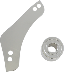 ARLEN NESS Replacement Breather Bolt Cover Plate - Inverted/Method/Clear Tear/Sidekick - Right - Chrome 600-055