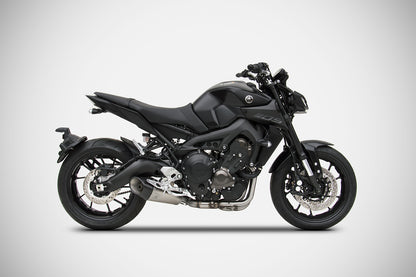ZARD Full 3-1 SHORT Exhaust for Yamaha FZ-09 (MT-09), Tracer (2018+) & XSR900 (all)