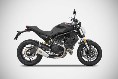 ZARD Low Mounted Slip-on Exhaust for Ducati Monster 797