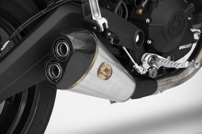 ZARD Low Mounted Slip-on Exhaust for Ducati Monster 797