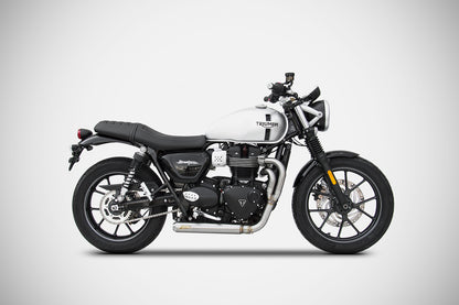 ZARD "CROSS" Full 2 into 1 System for Triumph Street Twin