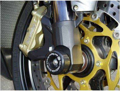 R&G Racing Front Axle Sliders / Protectors for MV Agusta F4 '06-'11  Brutale 750 &  Brutale 910