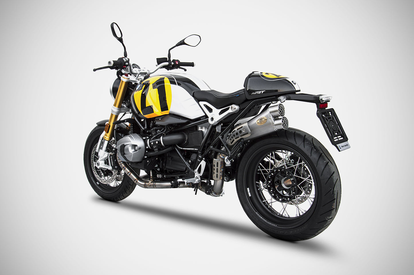 ZARD Stainless LIMITED EDITION 2 High Mount Slip-on Exhaust for the BMW R NineT / Pure / Urban GS (2021+)