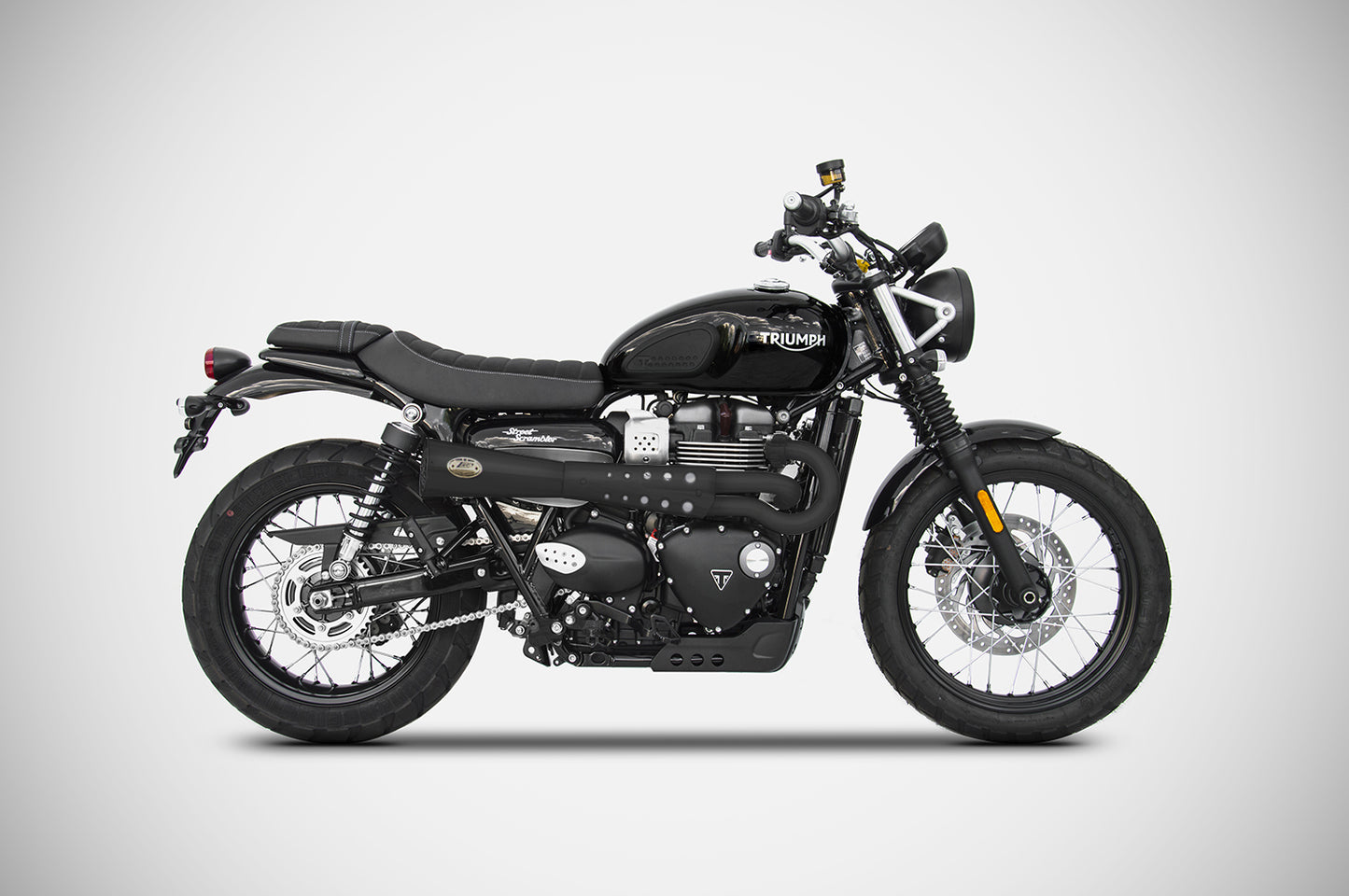 ZARD TIGER 70 HIGH MOUNT Exhaust for Triumph Street Scrambler