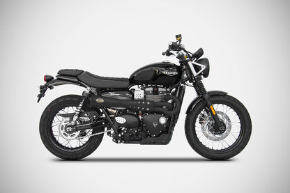 ZARD TIGER 70 HIGH MOUNT Exhaust for Triumph Street Scrambler