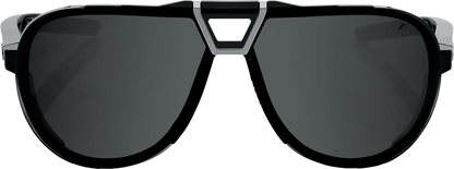 100% Westcraft Sunglasses - Matte Black - Smoke Lens 61046-102-01