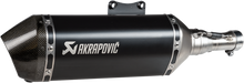 AKRAPOVIC Slip-On Scooter Muffler - Stainless Steel S-VE125SO3-HZBL