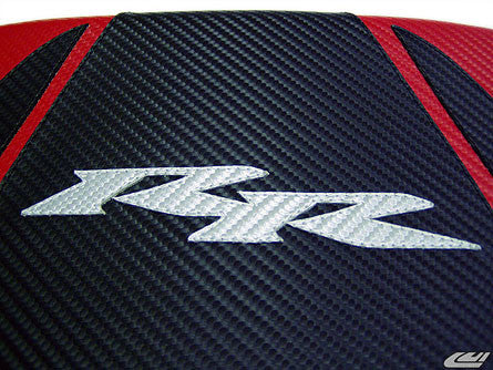 LUIMOTO (Tribal Flight) Rider Seat Covers for the HONDA CBR1000RR (04-07)