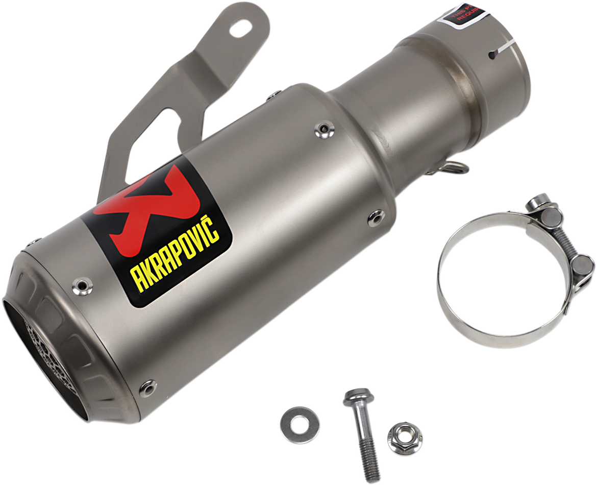 AKRAPOVIC Slip-On Line Muffler - Titanium - S1000RR S-B10SO11-CBT