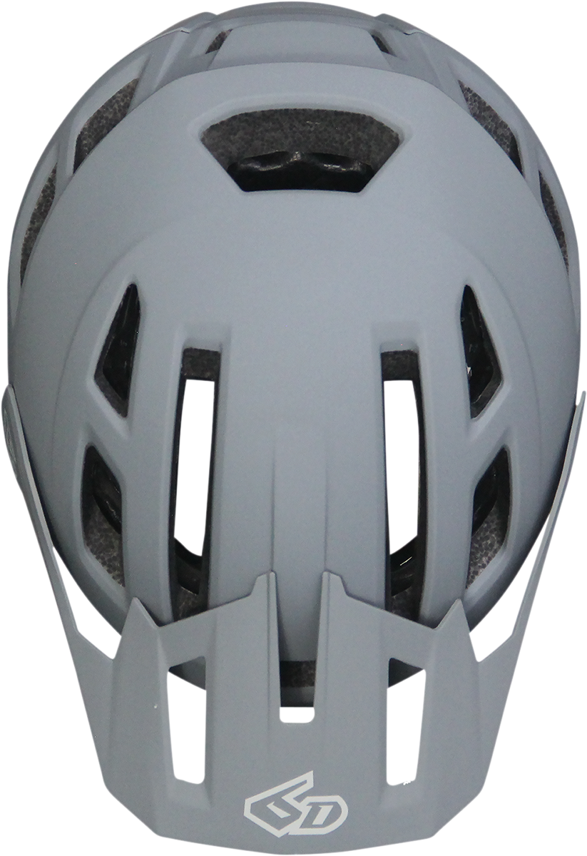 6D HELMETS ATB-2T Helmet - Ascent - Gray Matte - XL/2XL 23-0088