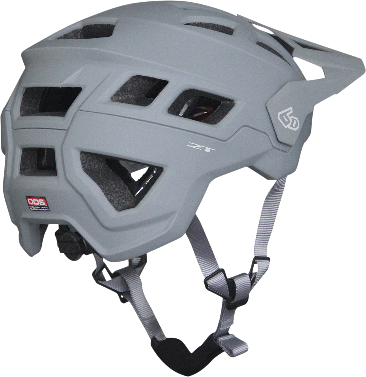 6D HELMETS ATB-2T Helmet - Ascent - Gray Matte - XL/2XL 23-0088