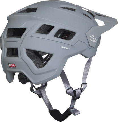 6D HELMETS ATB-2T Helmet - Ascent - Gray Matte - XL/2XL 23-0088