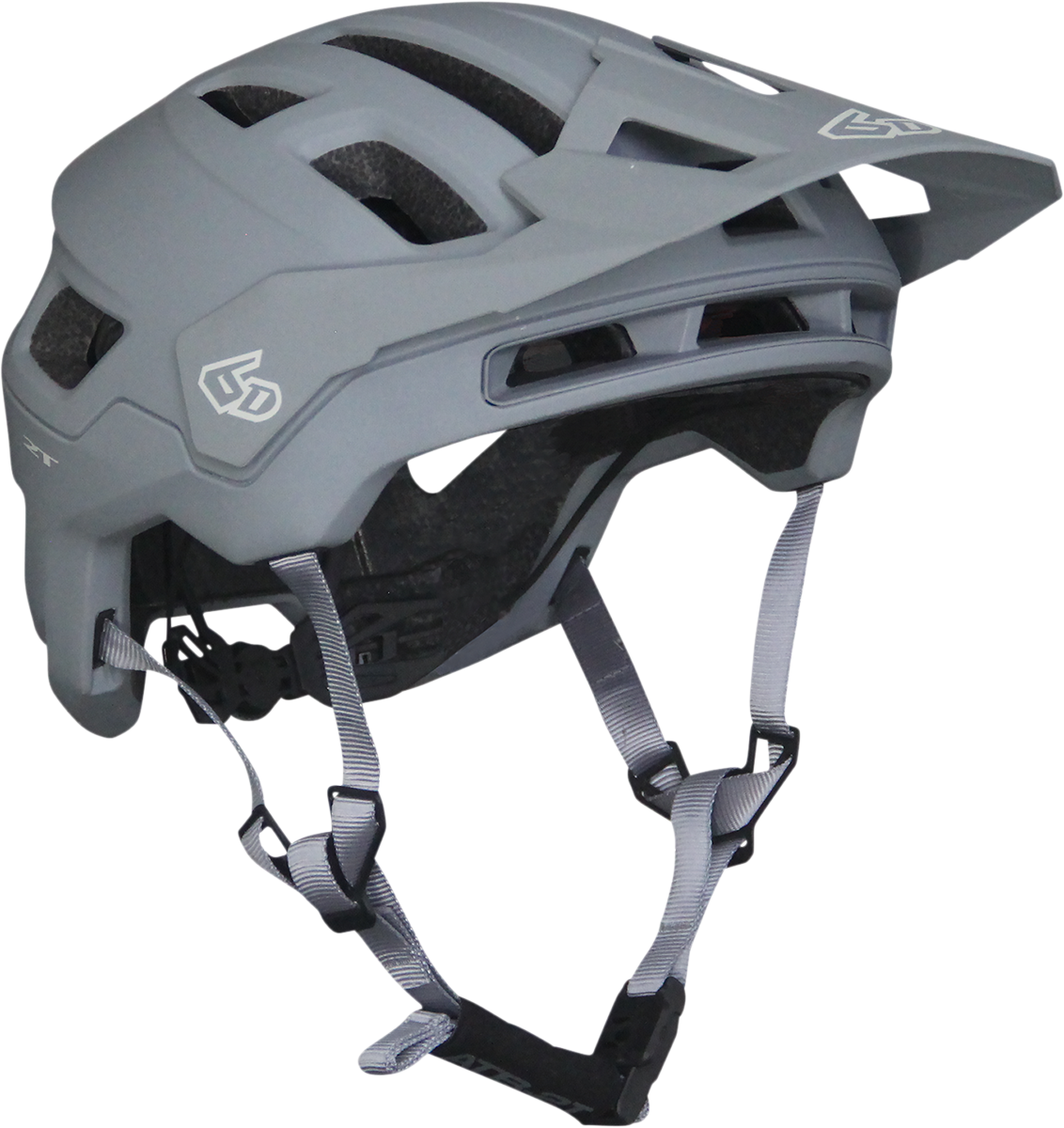 6D HELMETS ATB-2T Helmet - Ascent - Gray Matte - XL/2XL 23-0088