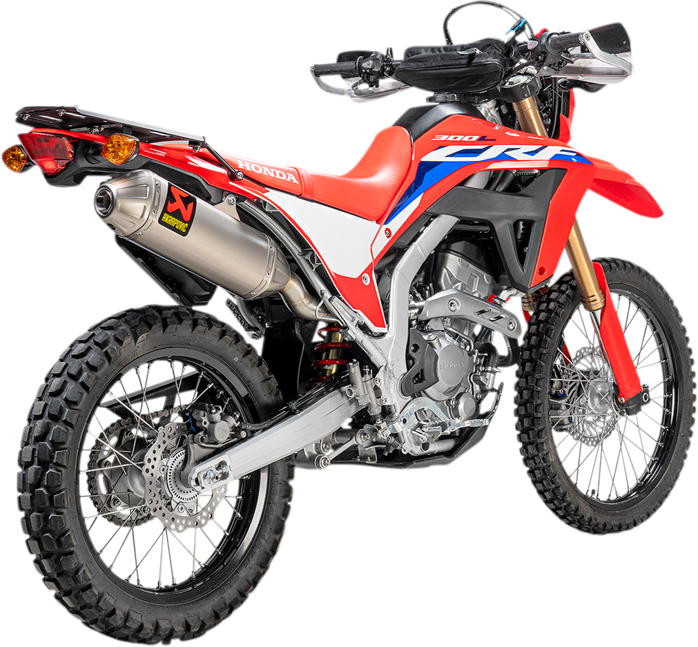 AKRAPOVIC Slip-On Line Muffler - Titanium S-H3SO10-BNTA