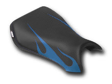 LUIMOTO Flame Edition Rider Seat Covers for the YAMAHA R1 (02-03)