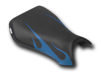 LUIMOTO Flame Edition Rider Seat Covers for the YAMAHA R1 (02-03)
