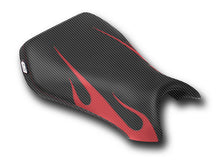 LUIMOTO Flame Edition Rider Seat Covers for the YAMAHA R1 (02-03)