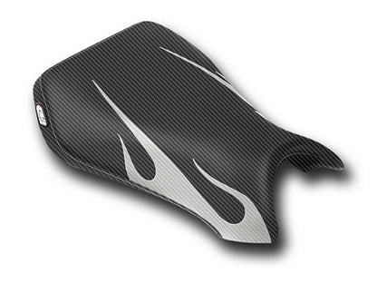 LUIMOTO Flame Edition Rider Seat Covers for the YAMAHA R1 (02-03)