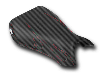 LUIMOTO Flame Edition Rider Seat Covers for the YAMAHA R1 (02-03)