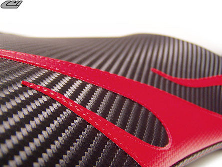 LUIMOTO Flame Edition Rider Seat Covers for the YAMAHA R1 (02-03)